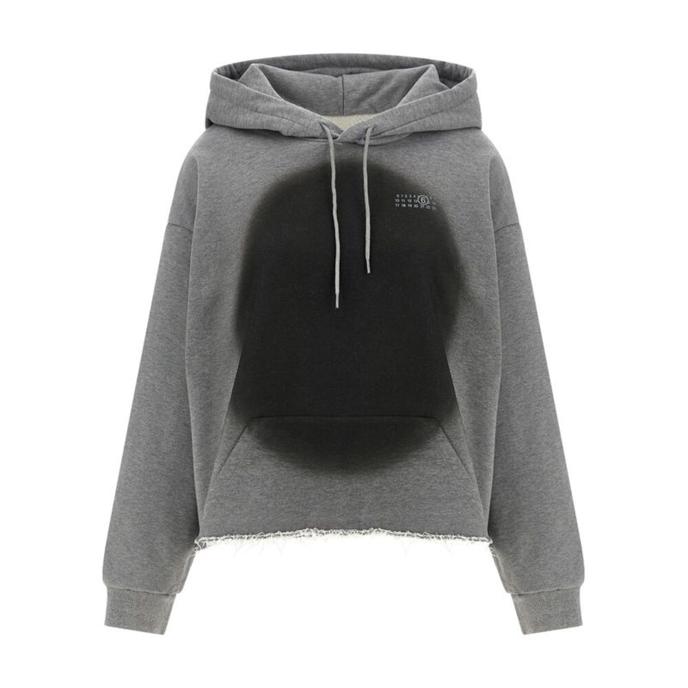 Mm6 Maison Margiela Women 'Numeric Signature Mm6' Spray Hoodie